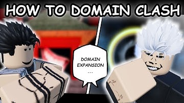 How To DOMAIN CLASH in Jujutsu Shenanigans...