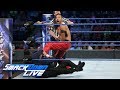 Nakamura battles the singh brothers in handicap match smackdown live aug 22 2017