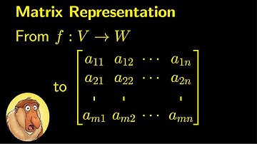 Matrix Representation: How Can You Make a Matrix from ANY Linear Map?