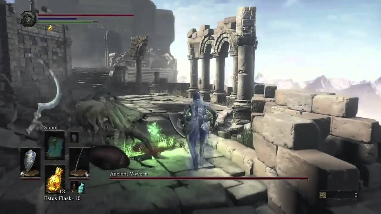 Soluce Dark Souls III - Vouivre Ancienne / Ancient Wyvern decouverte ピアス