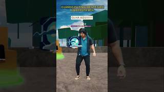 Olha o que eu tirei🤣. #AlbertoBlox #roblox #bloxfruits #shorts #gamer #entretenimiento