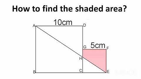 How to find the shaded area in this small square | viral math problem | Learn Math with Zain