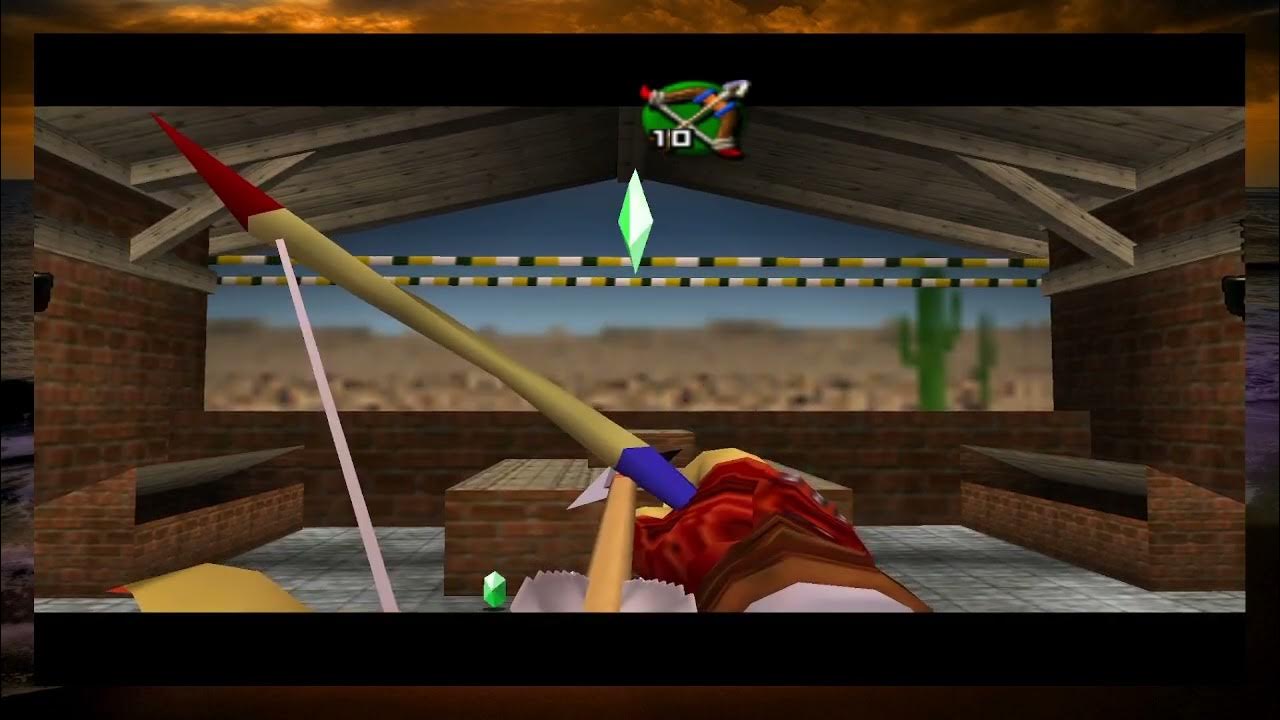Ocarina Of Time Shooting Gallery Mini Game 2 YouTube