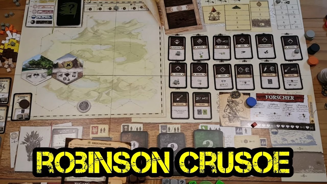 Brettspiel Robinson Crusoe
