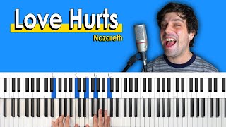 How To Play 'Love Hurts' by Nazareth [Piano Tutorial/Chords for Singing] by Piano with Nate 4,860 views 4 months ago 19 minutes
