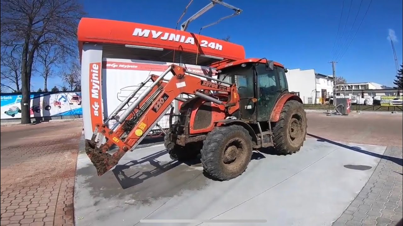 ☆ Wygonili Mnie z Myjni !? ☆ Mycie Zetora na Myjni ☆ Zetor Proxima 85 ☆