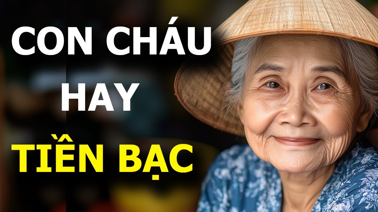 Outline Video Chọn con cháu hay tiền bạc khi về già? - Sống hạnh phúc mỗi ngày