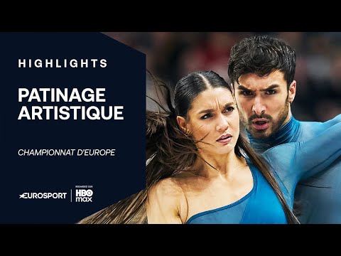 PATINAGE ARTISTIQUE : Le couple Cizeron-Fournier Beaudry sacré CHAMPION D'EUROPE de danse sur glace