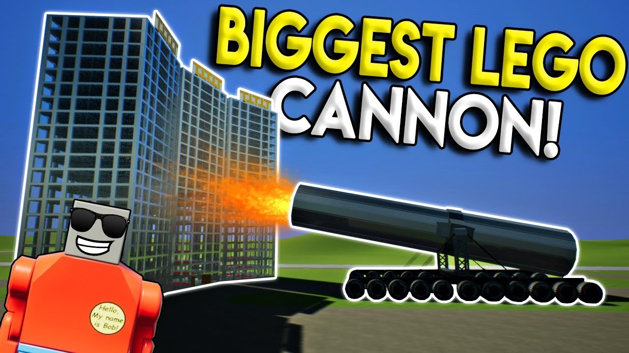 gmod rp rules WORLDS BIGGEST LEGO CANNON VS SKYSCRAPER! - Brick Rigs Gameplay Creations - Lego City Destruction