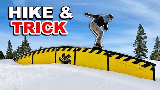 How To Backside Boardslide - Hike & Trick Snowboard Series