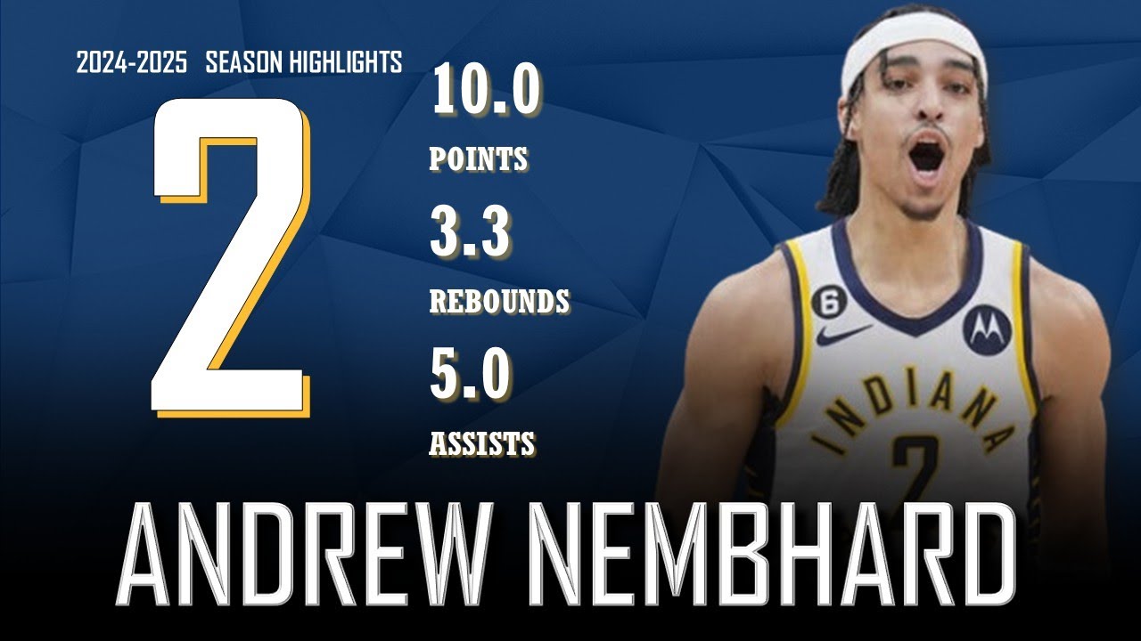 Andrew Nembhard || 2024-2025 Indiana Pacers Highlights