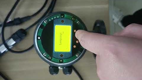 How to configure digital magnetic flow meter 4-20mA