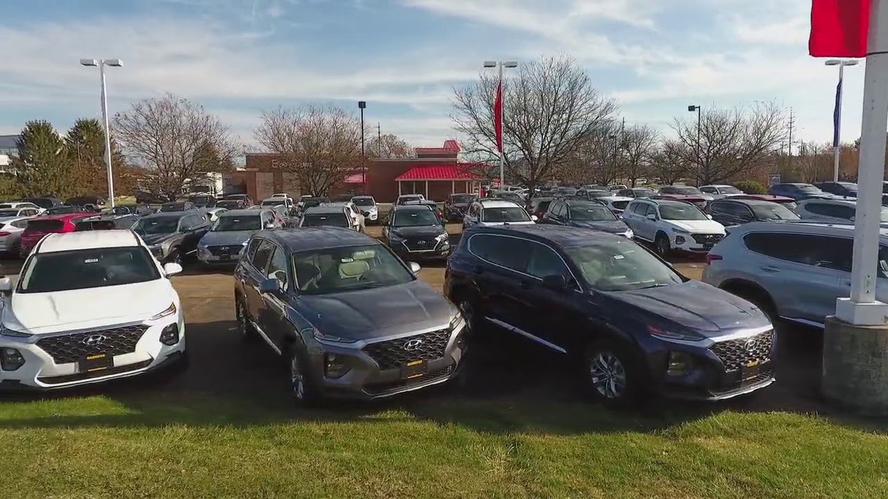 Ron Marhofer Hyundai of Cuyahoga Falls Aerial Footage YouTube