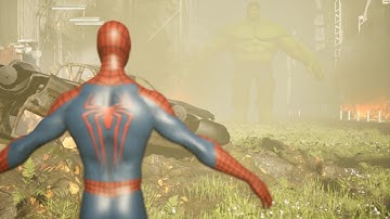 Spider Man  - create a level sequence in Unreal Engine 5