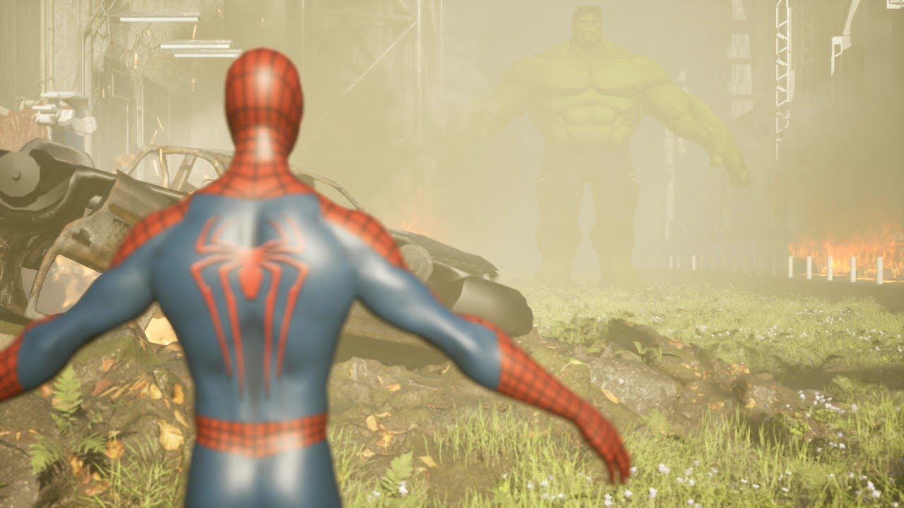 Spider Man - create a level sequence in Unreal Engine 5 - YouTube