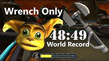 Ratchet & Clank Wrench Only in 48:49 - World Record