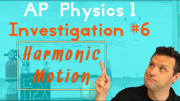 AP Physics 1 Investigation #6 Harmonic Motion by The Science Tyler