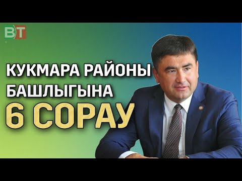 Кукмара районы башлыгына 6 СОРАУ | Ватаным Татарстан