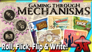 Roll & Write / Flip & Write Games - Gaming Through Mechanisms #18 screenshot 5