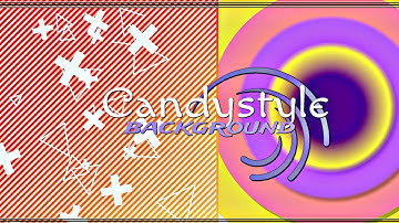 CANDY STYLE BACKGROUND | ALIGHT MOTION (PRESET)