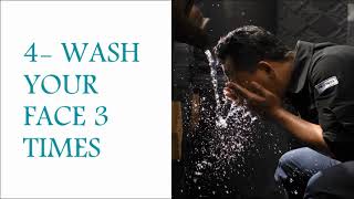 How to make Ablution ( Wudu ) in Islam Learn how To Pray (Episode 1) الو ضوء