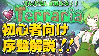 【Terraria】ずんだもんが教える！！初心者向けの序盤の進め方！！ screenshot 4