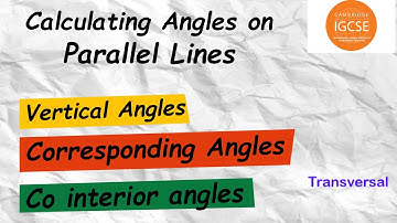 How to Calculate Missing Angles on Parallel Lines | Easy Maths with Faizan #maths #study #angles