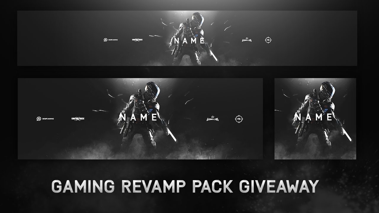 Free Call Of Duty Youtube Banner Template Rebrand Pack Youtube