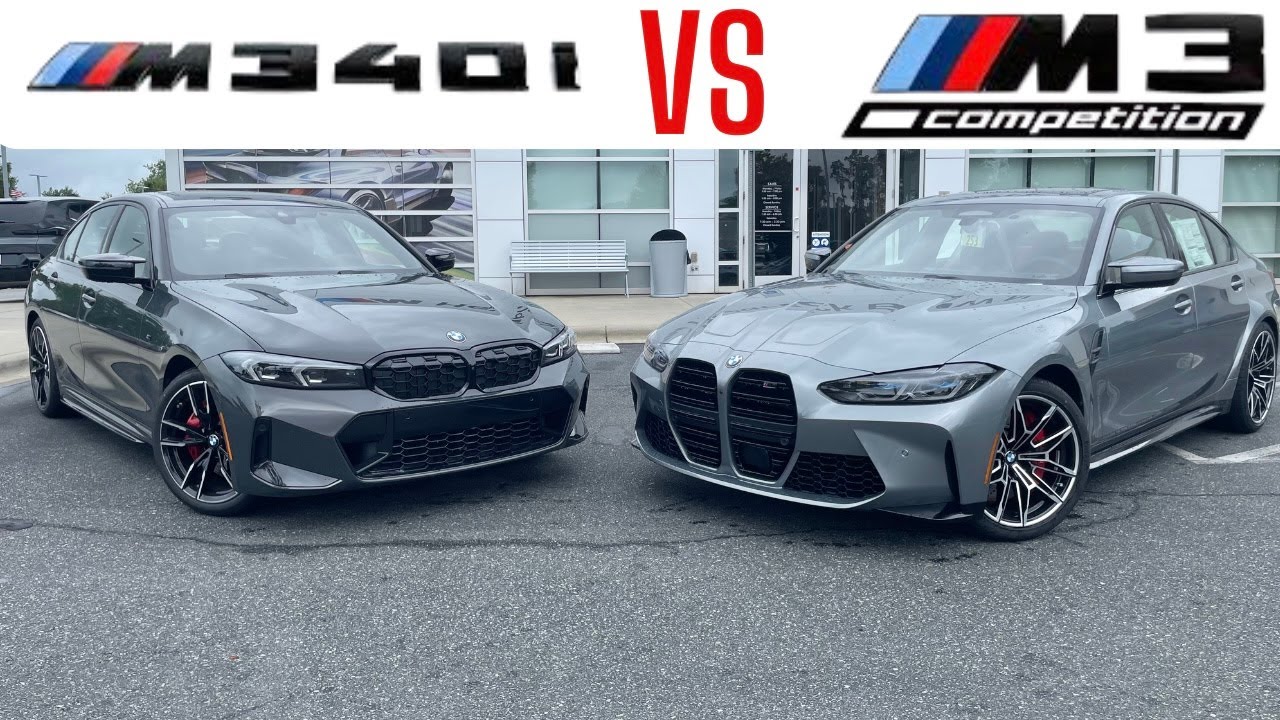 2024 BMW M3 Competition VS BMW M340i! - YouTube