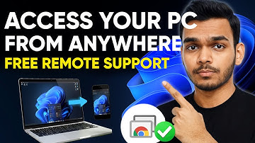 Access Your PC from Anywhere! Chrome Remote Desktop Complete Guide (2025)