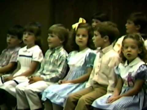 1986 Christ the King Kindergarten Graduation Part 1 - YouTube