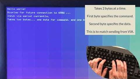 6502 Smart Display, Step 1