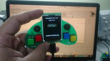 ESP-8266 WiFiBoy NodeMCU Lua TFT-LCD Drawing Benchmark