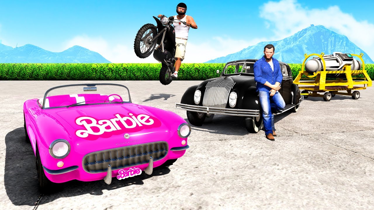 Collecting SECRET MOVIE CARS in GTA 5! YouTube