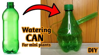 Mini hack💡for making watering can for plant ||Plastic bottle hack