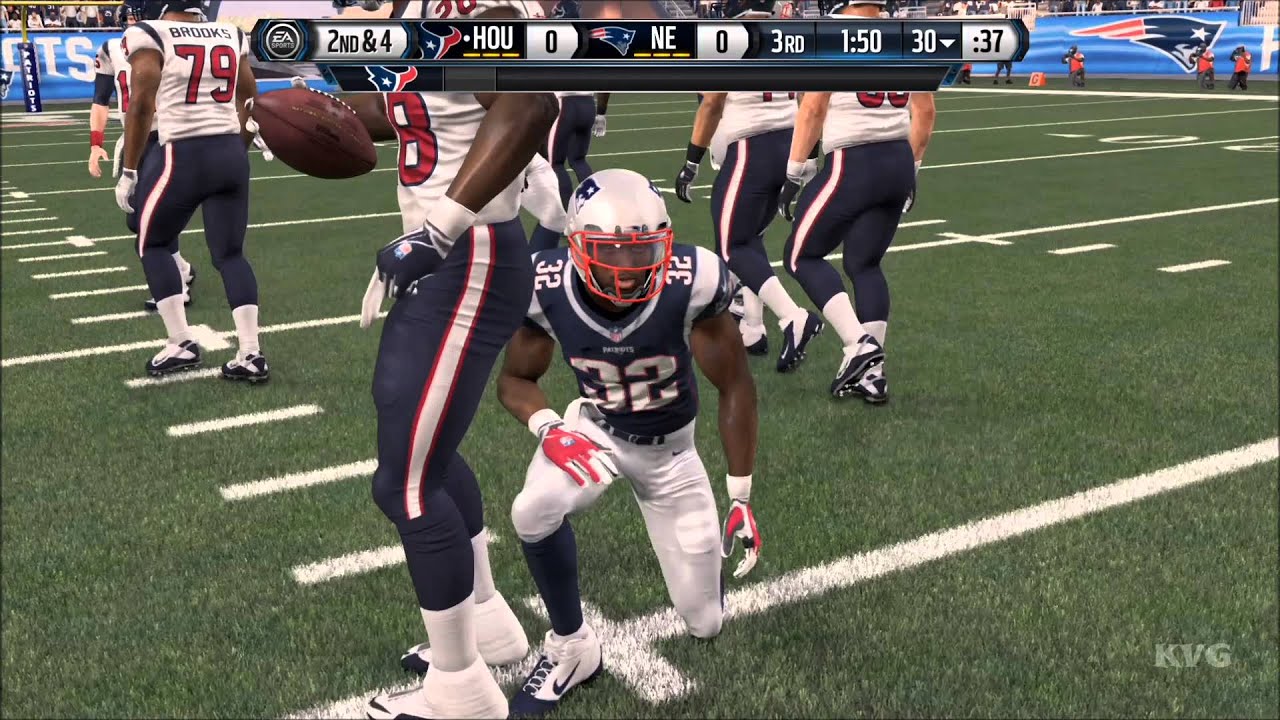 Madden NFL 16 - Houston Texans vs New England Patriots Gameplay (XboxONE HD) [1080p]