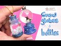 Resin crafts snow globes  bottles craft kitsune tutorial diy