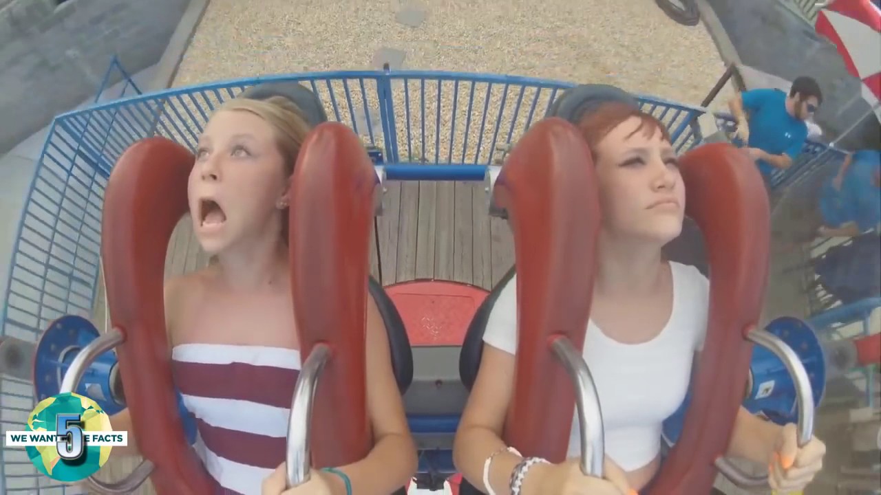10 Funny Reactions Of People Passing Out On The Slingshot Ride!(new