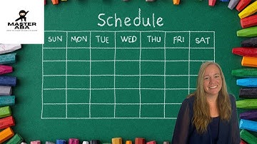 Antecedent Intervention: Teaching with Visual Schedules in ABA