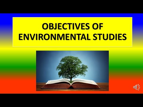 Videó: Melyek a környezettanulmányok fő céljai?