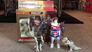 Transformers G1 pretender Grimlock, classic, vintage, generations, takara, chug, Dinobot, collection