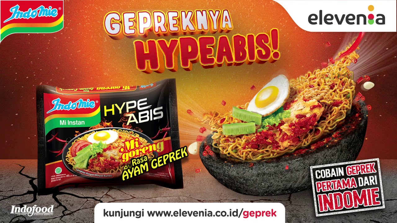 Cobain Indomie Ayam  Geprek 