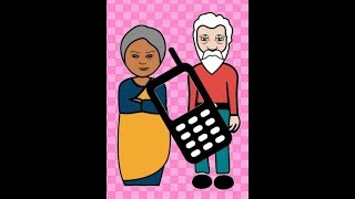 Help & teach elderly 👵 how to use mobile 📲