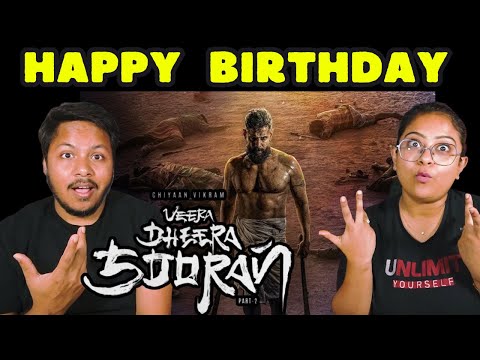 Veera Dheera Sooran - Title Teaser REACTION | Chiyaan Vikram | S.U. Arunkumar | G.V. Prakash Kumar