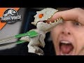 BITTEN by an INDOMINUS REX!!! - Jurassic World Unboxing