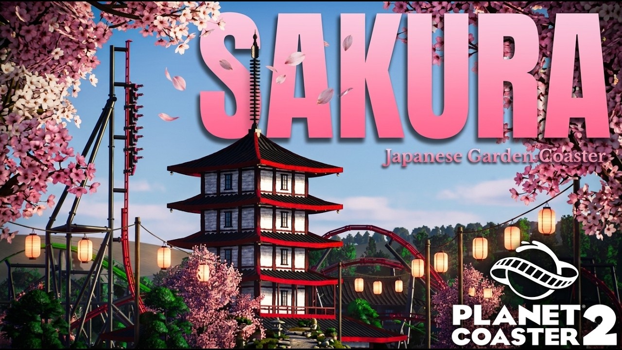 I Built a Japanese-Themed Intamin Blitz in Planet Coaster 2