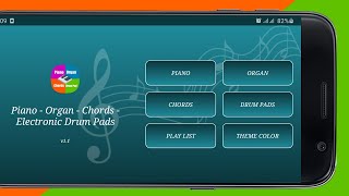 Piano - Organ - Chords - Electronic Drum Pads screenshot 2