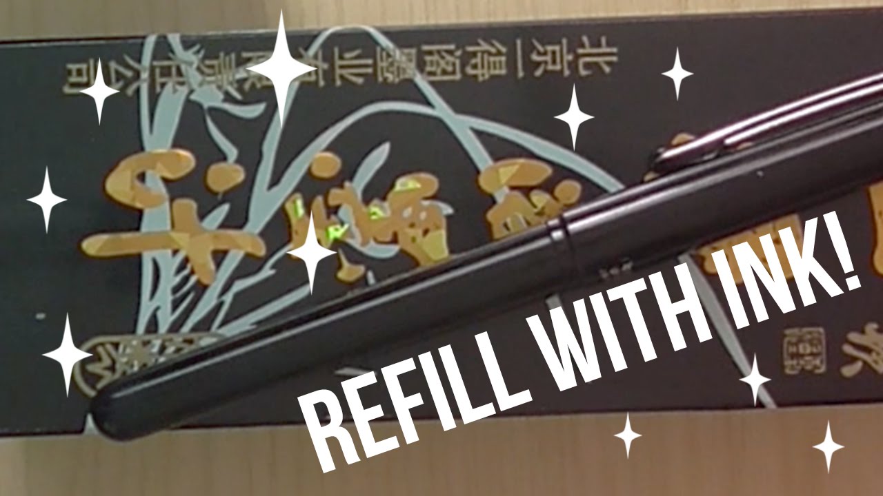 How to refill your PENTEL BRUSH PEN! YouTube