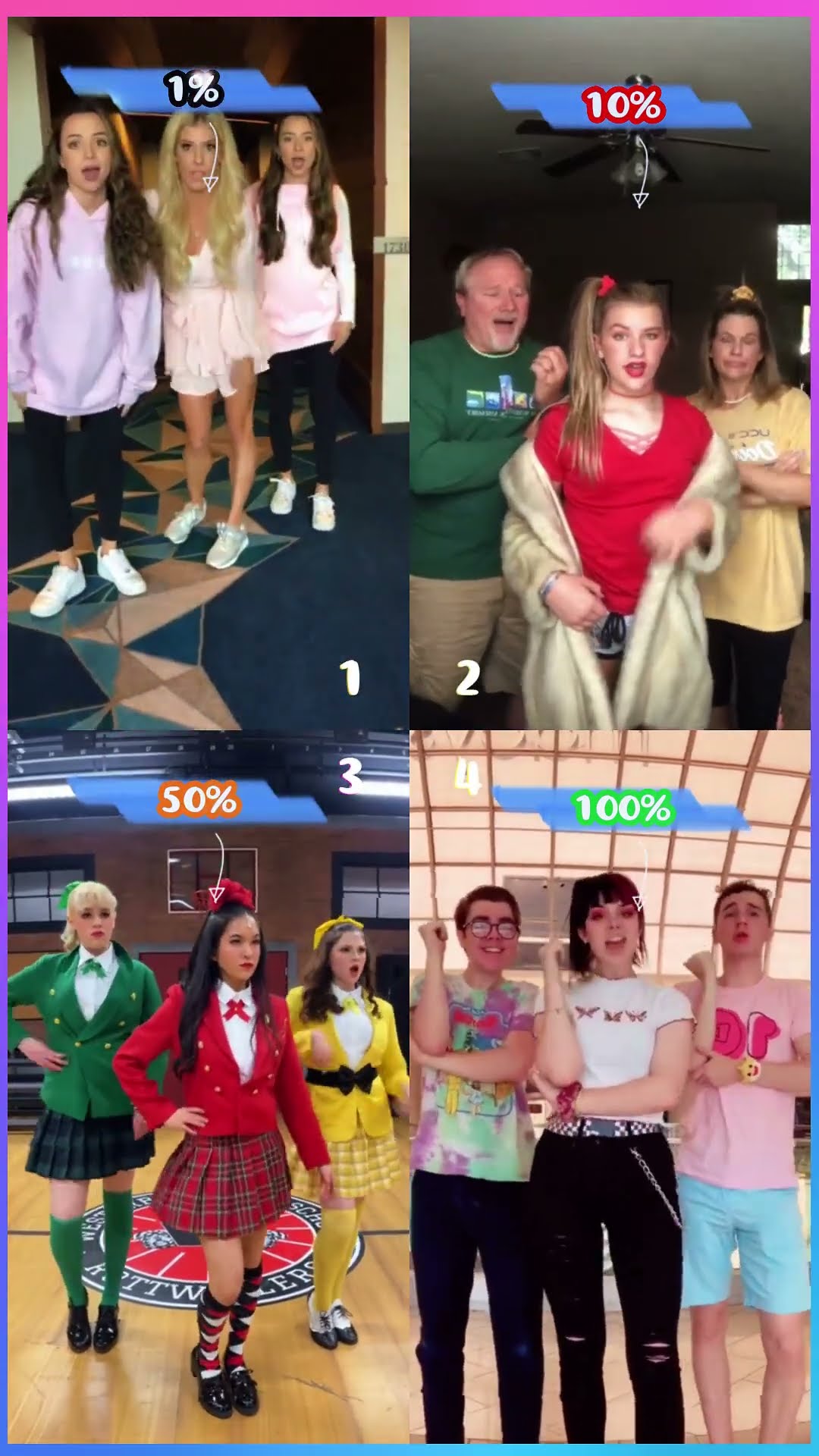 DANG DANG ?? - Rebecca x Ashley x PVH x Caroline #shorts #dance #tiktok #cute #funny #trend