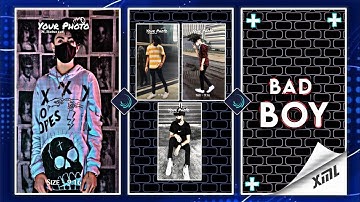 BAD BOY - NEW TREND 😎⚡3D Trend Video Edit XML File 📄| New Xml Preset #alightmotion @M_Status146